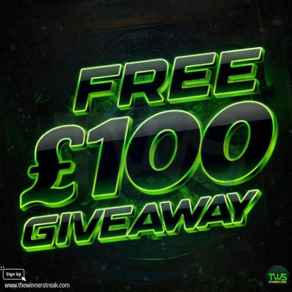 FREE £100 - 04/02/26